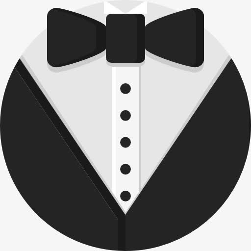 燕尾服图标免抠