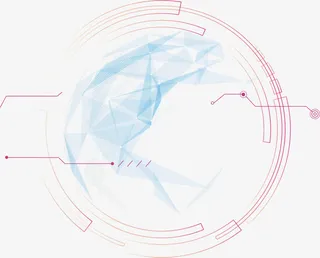 科技圆环线条装饰免抠