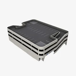 双层大型停车库免抠