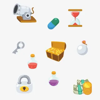 游戏元素图标免抠