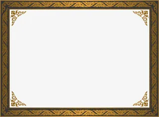 矢量高档证书设计素材免抠