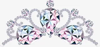 镶钻石皇冠免抠