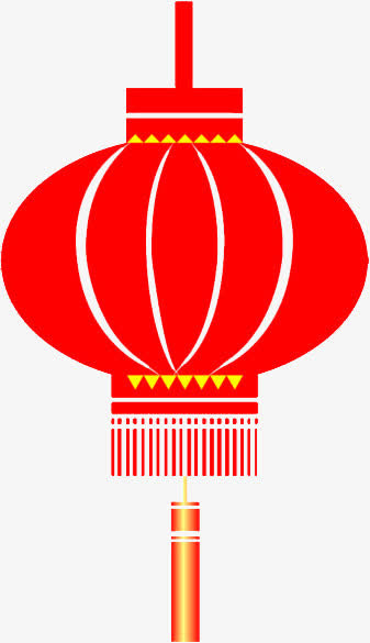 节日红灯笼卡通素材免抠