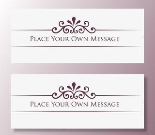 欧式古典复古花纹免抠装饰花纹元素