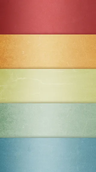 多彩扁平化彩虹色渐变H5背景图高清