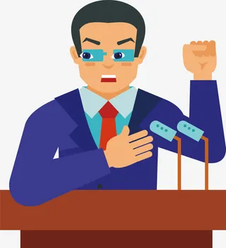 作公开演讲免抠