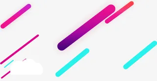 618狂欢节双十一素材线条流星免抠