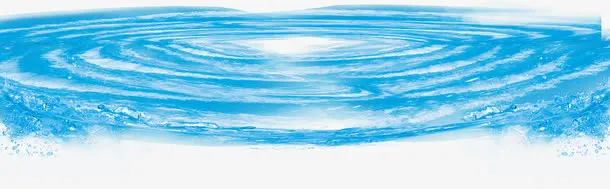 夏日摄影海报圆形波纹水免抠
