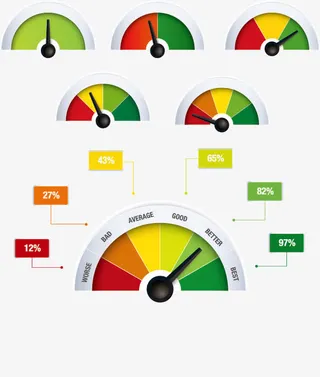 数据仪表素材免抠