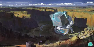 野外清新草地场景免抠