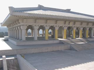 帝王陵建筑图免抠