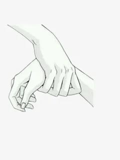 拉着的双手免抠