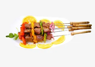 烧烤孜然牛肉串烤串免抠