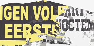 黄色英文碎纸背景免抠