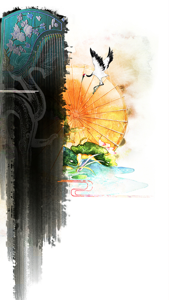 中国风H5背景高清