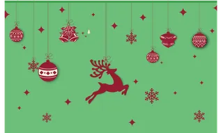 圣诞雪花主题背景高清