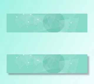 绿色不规则形状背景素材免抠背景几何/扁平/渐变元素