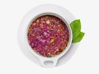 魔芋紫薯粉素材免抠