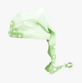 清纯彩带漂浮免抠