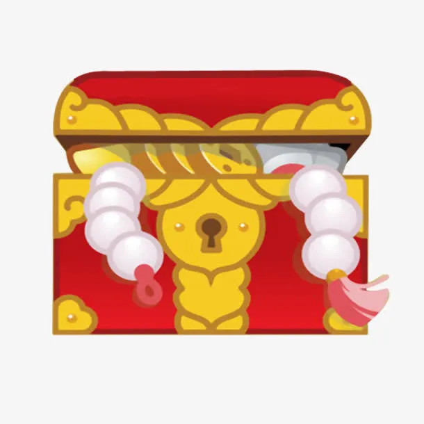 年货唯美创意精美礼盒礼包免抠