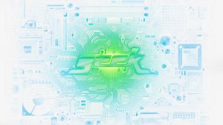 绿色科技芯片免抠