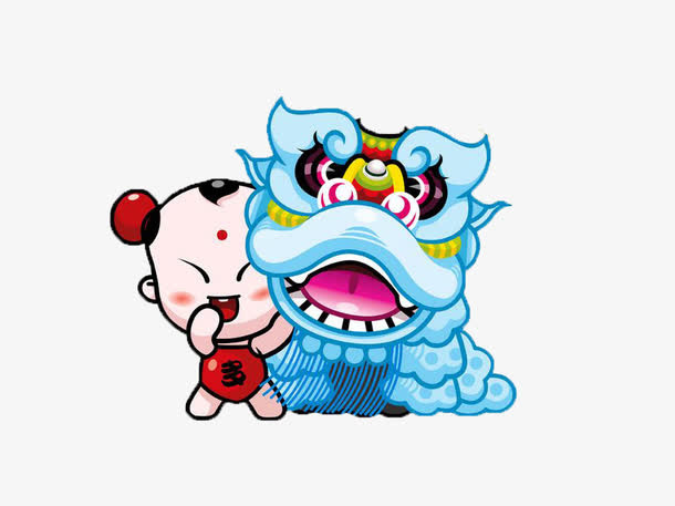 舞龙舞狮免抠