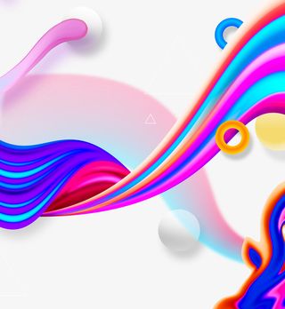 奇幻流体电商装饰免抠