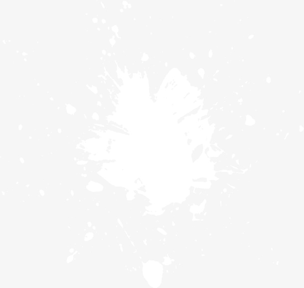 白色清新涂料免抠