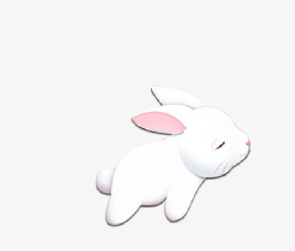 中秋节小白兔免抠