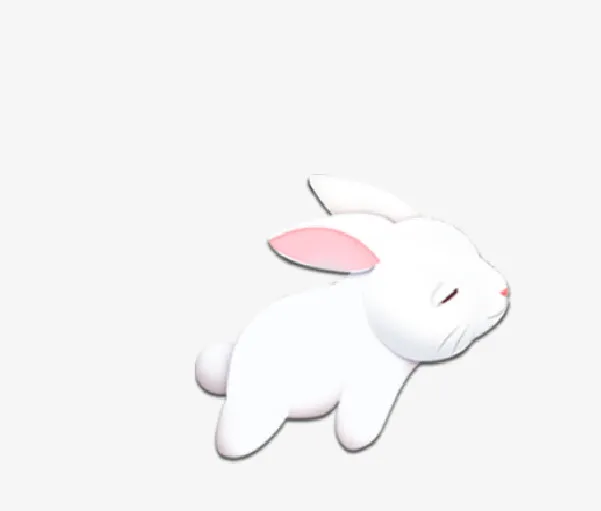 中秋节小白兔免抠