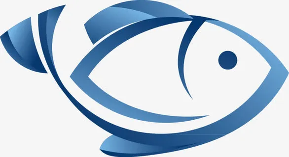 印花矢量图 鱼免抠