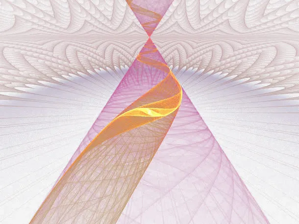 抽象素材光影线免抠