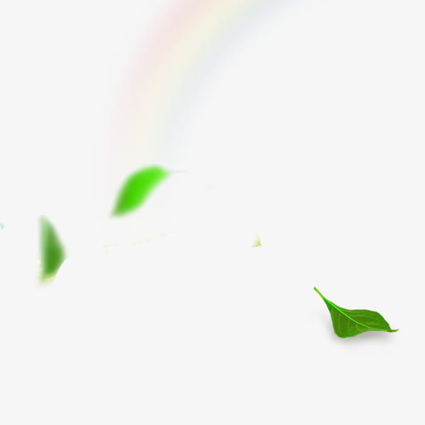 树叶漂浮素材免抠