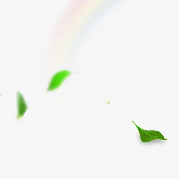 树叶漂浮素材免抠