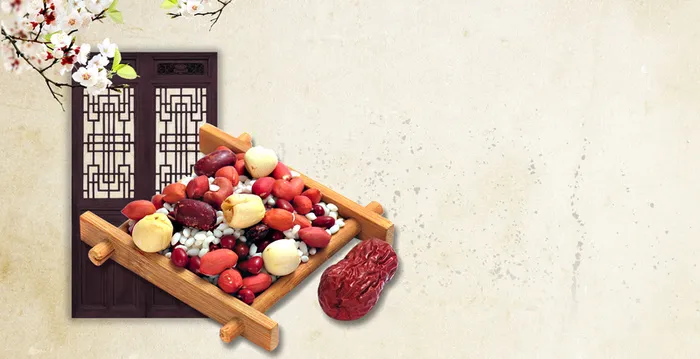 腊八节腊八粥背景素材高清