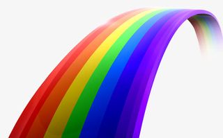 儿童节彩虹设计六一儿童节免抠