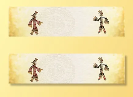 中国风皮影海报背景高清