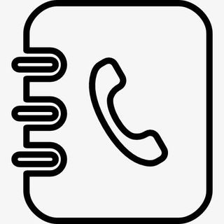 通讯录的轮廓图标免抠