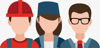 劳动节人物素材免抠