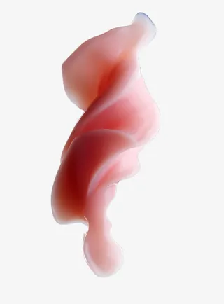 粉色膏体效果图免抠