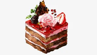 卡通黑森林免抠