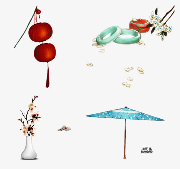 中国风免抠