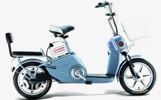 有质感的女士电动车免抠