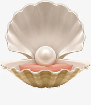 蚌和珍珠免抠