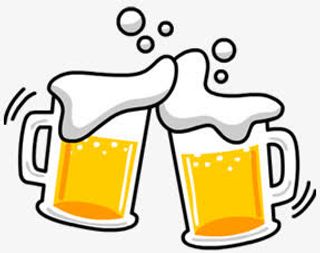 可爱卡通干杯免抠