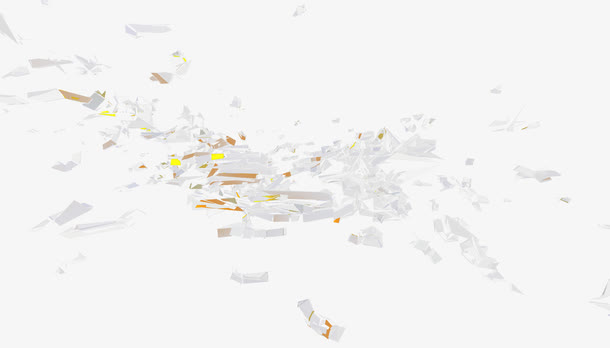 光影变幻抽象素材免抠