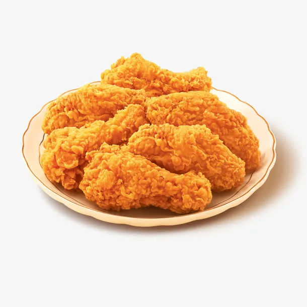 韩国炸鸡店铺宣传免抠