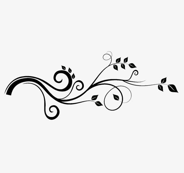 矢量花纹素材图免抠