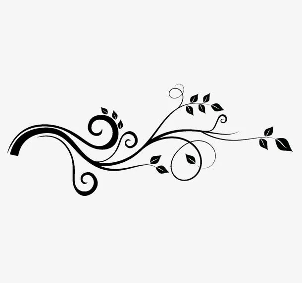 矢量花纹素材图免抠