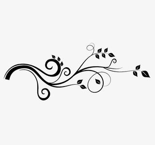 矢量花纹素材图免抠